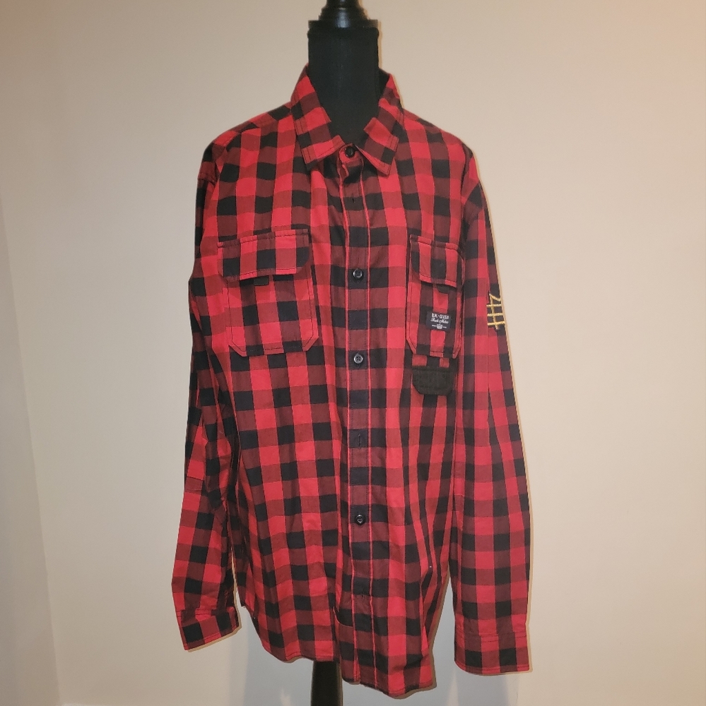 Parish button down. Long sleeve. No REFUND No RETURN